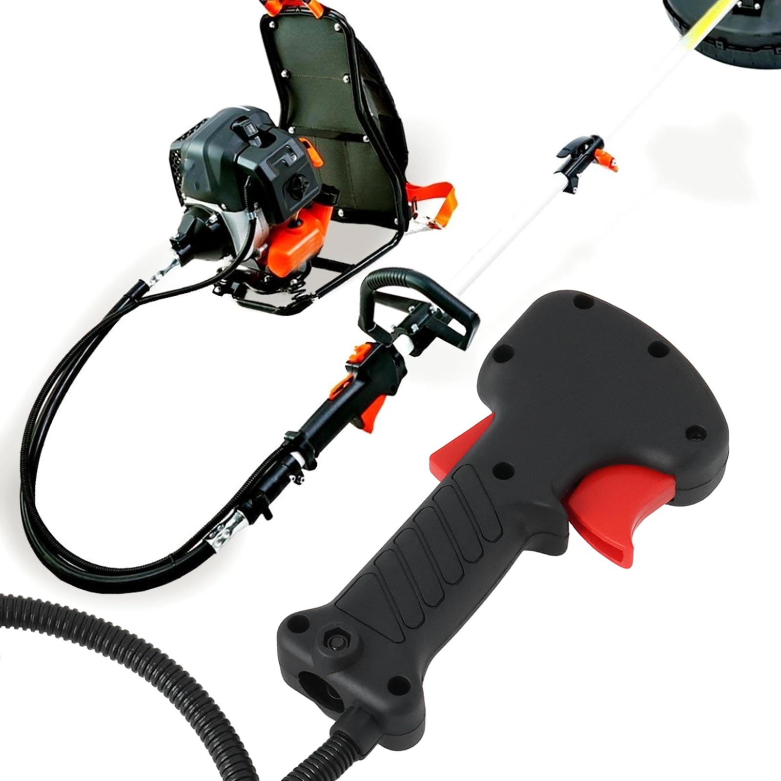 Create idea Gasgriff Kompatibel mit Fuxtec FX-MS152 FX-PS152 Rasenmähern