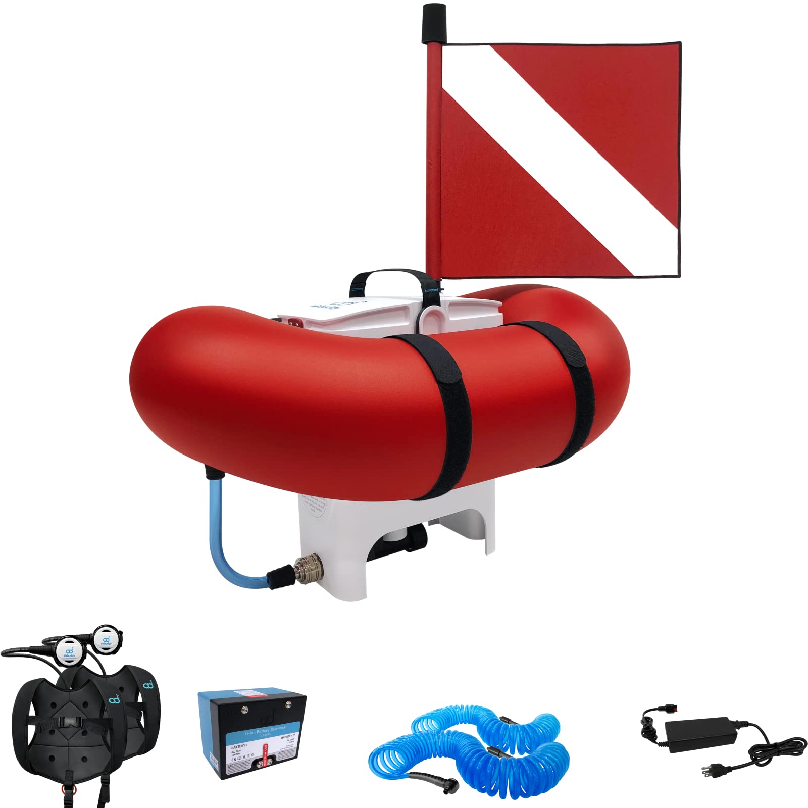 Buy AirBuddy Buddy Diver Pack Dive System, Battery Powered Portable