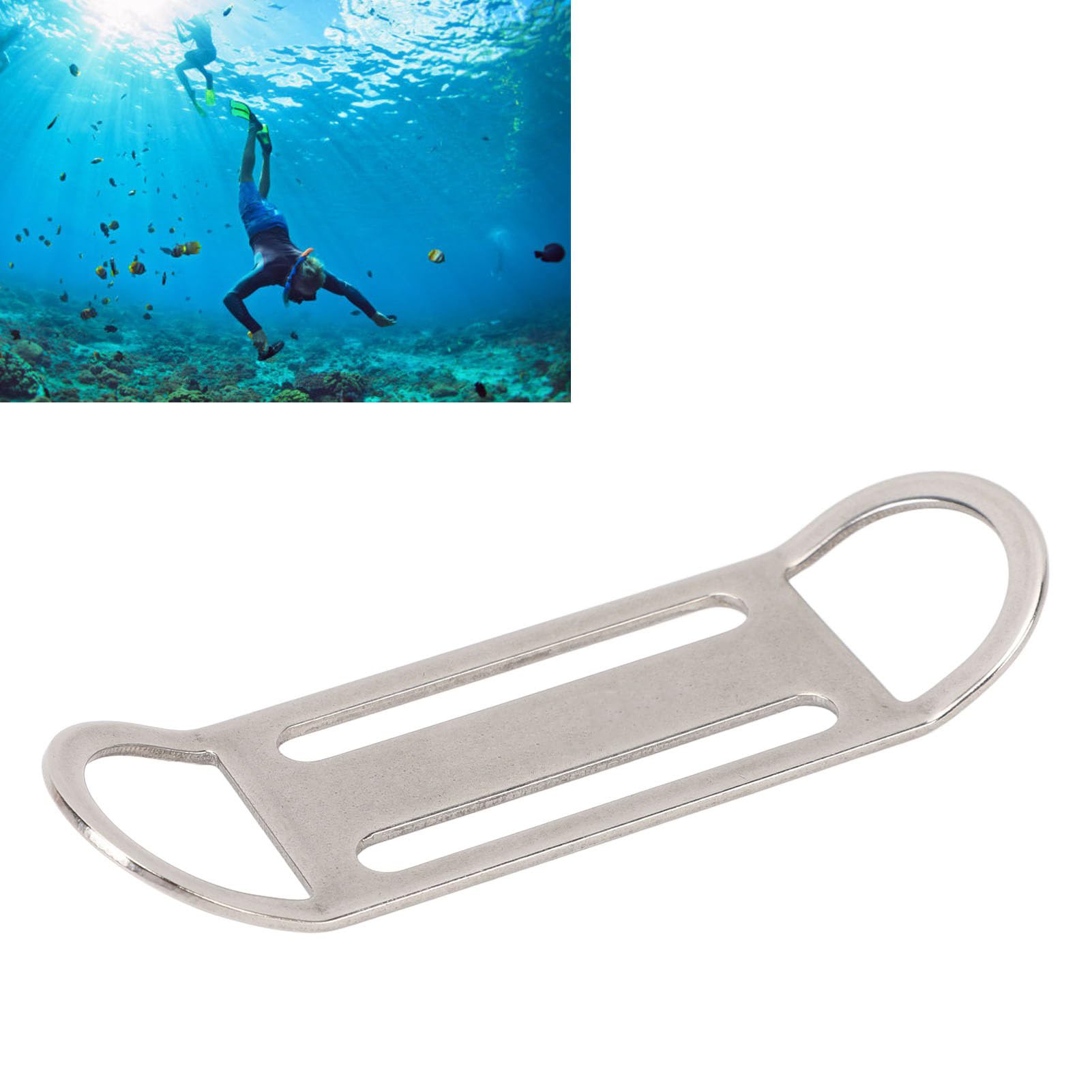 Flexible 2'' Diving Crotch Strap With Quick Release Buckle BCD Accessories Part I139949335 - View #9