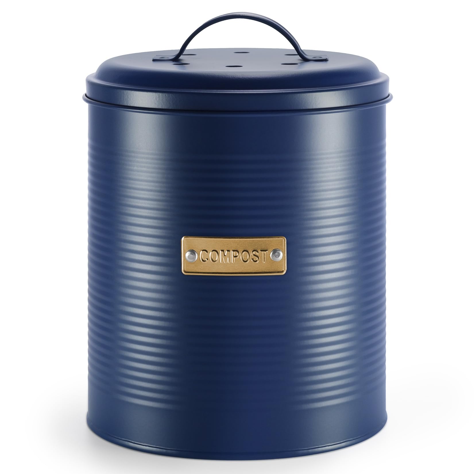Buy Compost Bin with Lid for Kitchen, Food Com Container Can, 3.6L