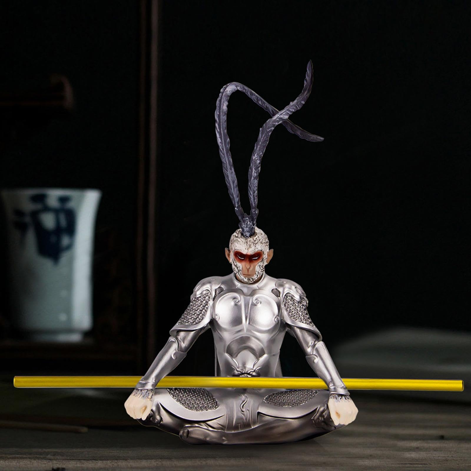 Enakshi® Sun Wukong Statue Model Birthday Gift Dinner Table Wukong Collectible Figure 10cmx5cmx18cm|Home & Garden | Home D?©cor | Figurines