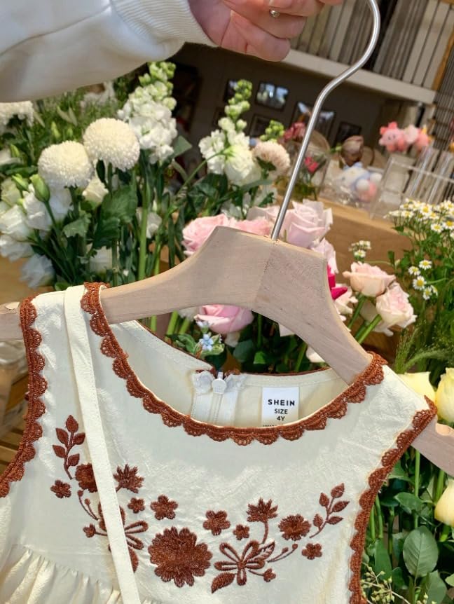 Image of SHRIMATE Apparels Summer Dress for Baby Girl /Frocks for Baby Girl /Baby Frocks Girl Poly Rayon /Casual Dress Short Flutter Sleeve