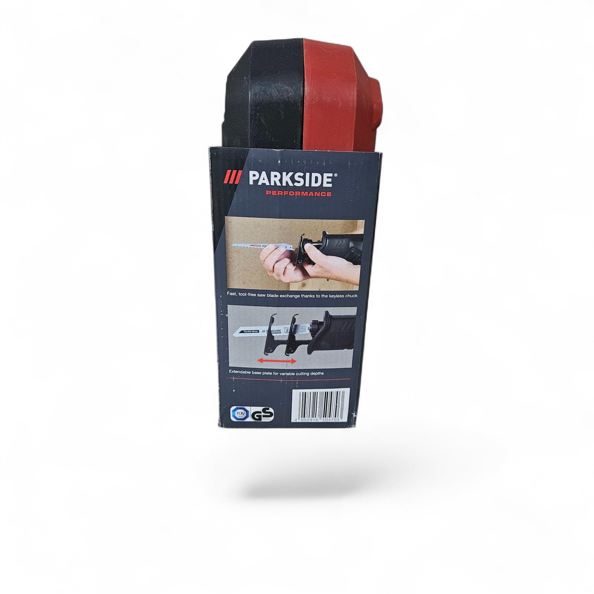 Scie alternative sans fil Parkside PERFORMANCE PSSAP 20- Li X20V, LED, stepless, sans balais (dans une mallette de transport, sans batterie ni chargeur)