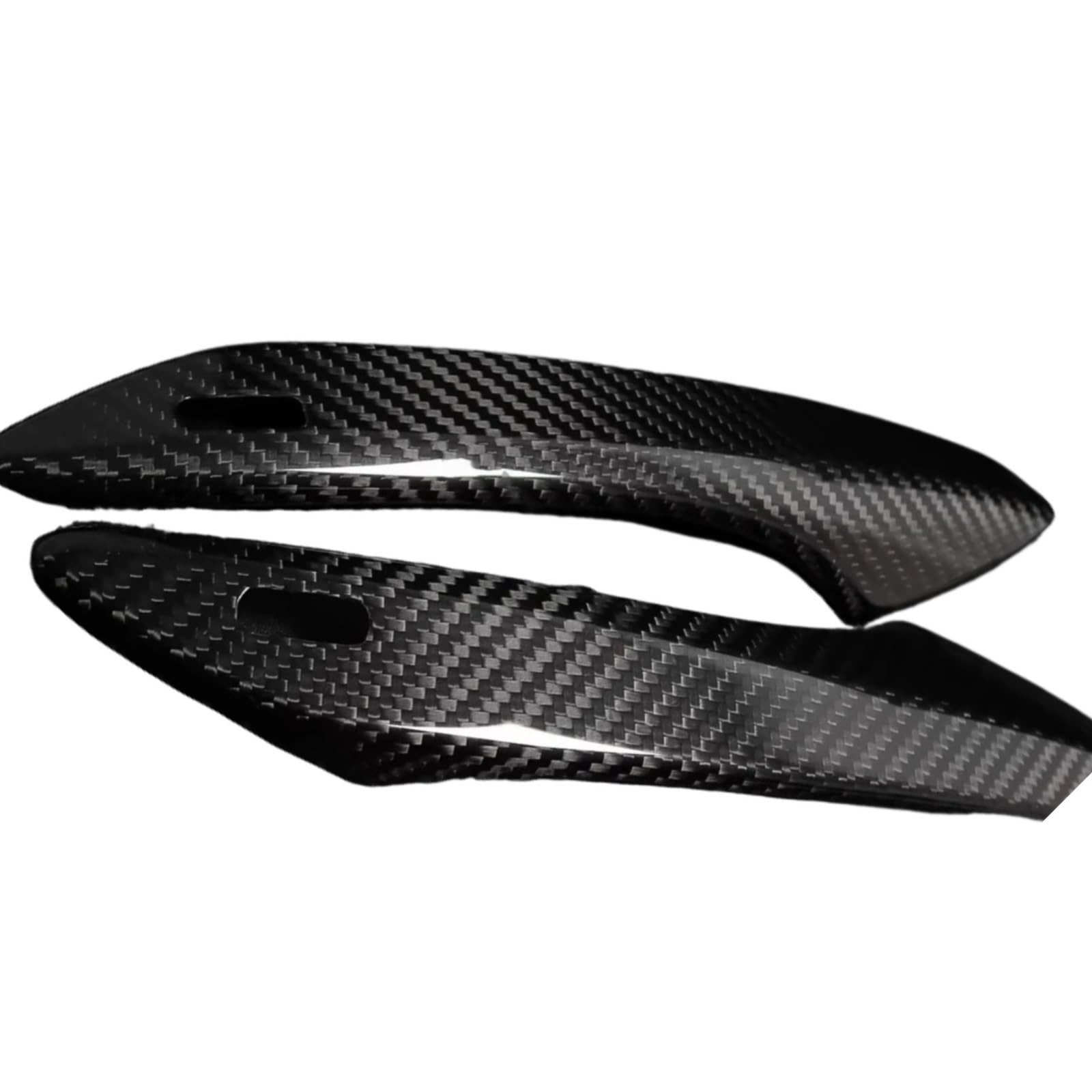 Iuyhgtr Carbon Fiber Car Exterior Door Handle Compatible With Lexus Nx300h Nx200t 2015 2016 2017 2018 2019 2020 Car Door Handles Covers Trims Decoration Exterior Accessories(2Ps)