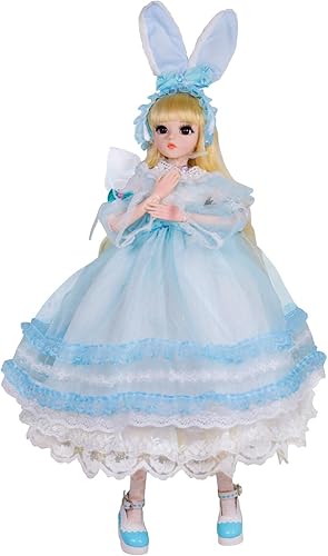 Proudoll Muñeca BJD de 1/3 de 23.6 in - 24 pulgadas, muñeca articulada con bola SD, cuerpo de muñeca personalizado con conjunto de ropa