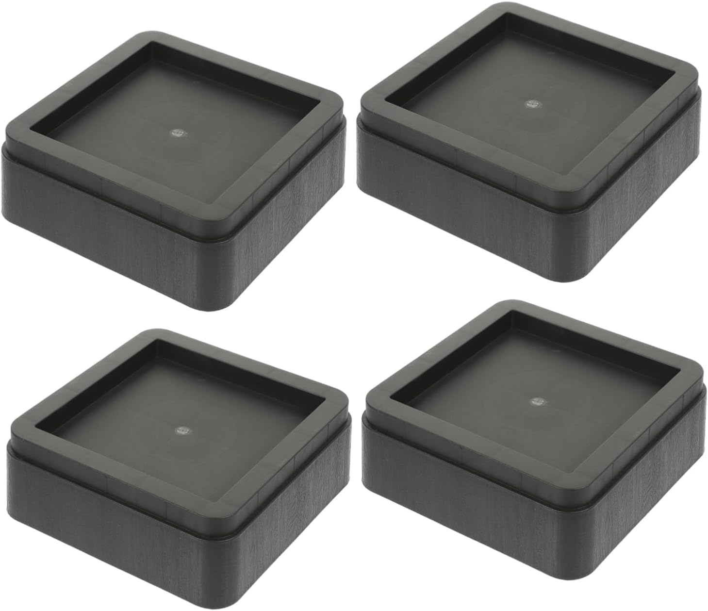 4pcs Bed Furniture Risers High Mattress Lifter Non-Slip Pads Tables Heightening Chairs Bed Foot Mat