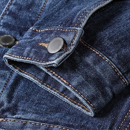 Chaqueta de mezclilla para hombre Maiyifu-GJ vintage miniatura 6
