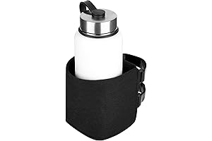 Xxerciz Cup Holder, Treadmill Water Bottle Holder with Two Strap Adjustable for Treadmill, Bike, Wheelchair