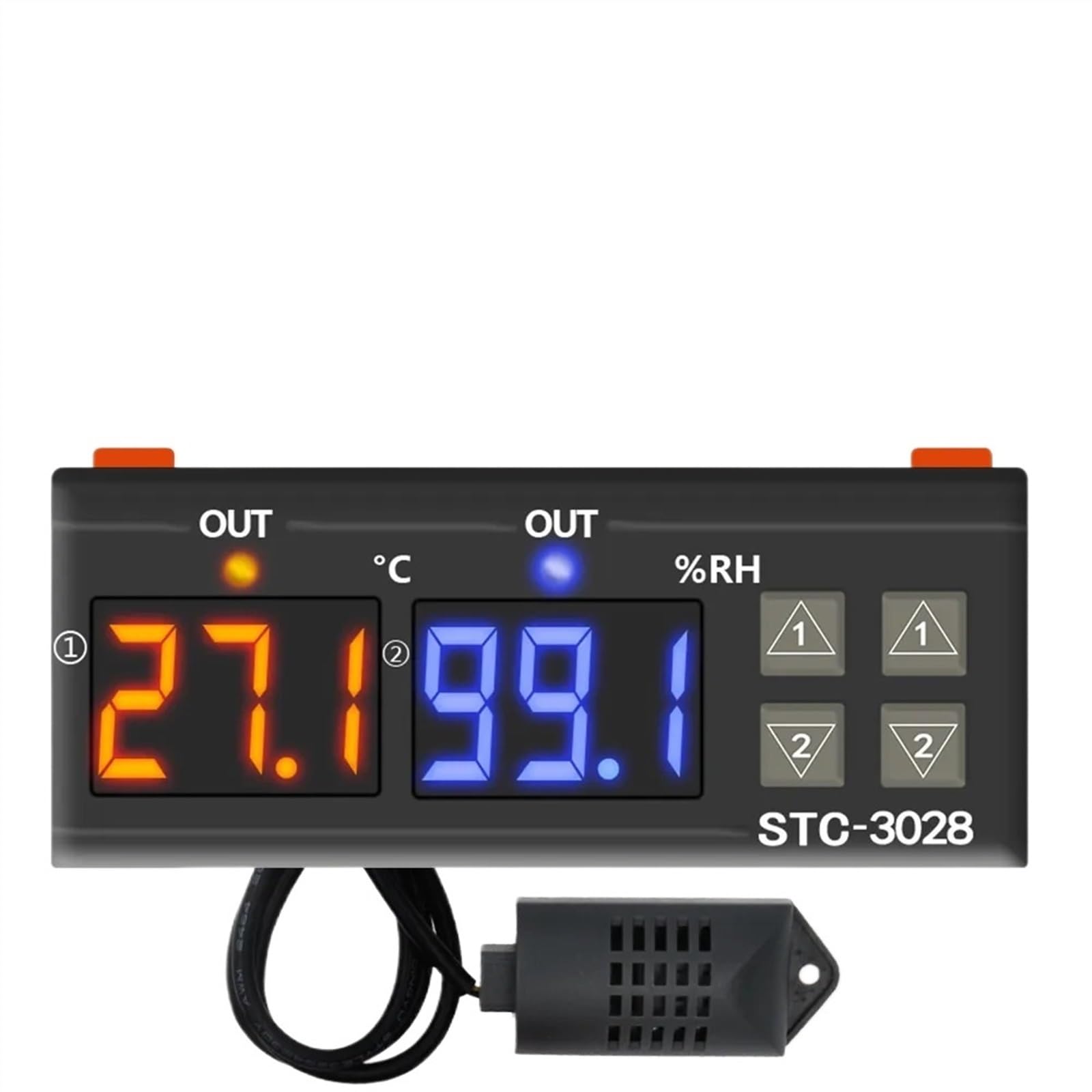 0P7BR328B STC-1000 STC-3028 STC-3008 Digital Hygrometer Humidity Controller Thermometer Sensor Heater Cooler 24V/220V(STC-3028 110V-220V)