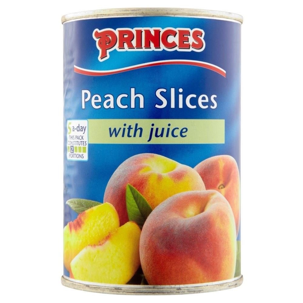 Princes Peach Slices in Grape Juice (415g)