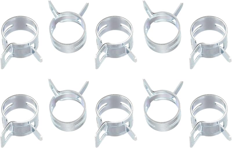 Abraçadeira de mola para mangueira de combustível e vácuo uxcell 15 mm – Pacote com 20 unidades