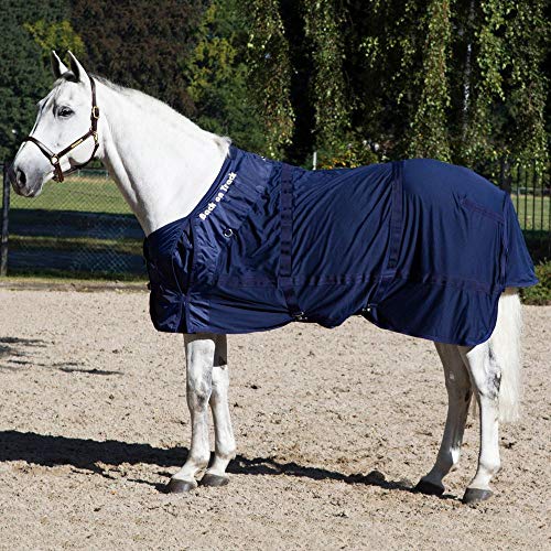 Image of Navy & Burgundy Horse Mesh by Back on Track