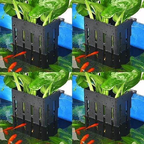 Aquarium Planting Cup Acrylic Fish Tank Water Plants