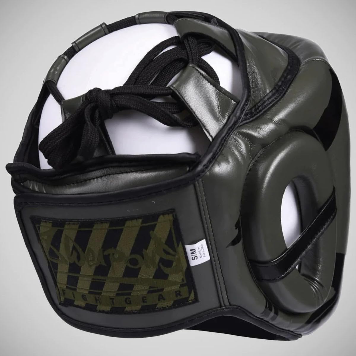 8 WEAPONS Kopfschutz Unlimited, Boxhelm, Sparring & Wettkampf, Größenverstellbar, Hochwertiges Kunstleder, Verstärkte Polsterung & Stabiler Sitz, Kopfschutz Boxen, Muay Thai, K1, MMA & Kickboxen