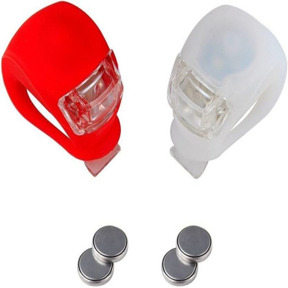 ShivExim Bicycle Safety Blinker Warning LED Front Rear Light Combo