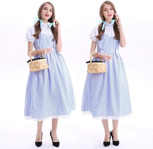 Amazon Hapyshop オズの魔法使い メイド服 コスプレ 魔女 ドロシー プリンセス ワンピース 魔法 バスケットシューズ レディース ロング 可愛い服 コスチューム 仮装 衣装 ハロウィン 変身 演出 文化祭 パーテイー 発表会 ステージ M コスプレ 仮装 通販 Amazon Hapyshop オズの魔法使い メイド服 コスプレ 魔女 ドロシー プリンセス ワンピース 魔法 バスケットシューズ レディース ロング 可愛い服 コスチューム 仮装 衣装 ハロウィン 変身 演出 文化祭 パーテイー 発表会 ステージ M コスプレ 仮装 通販