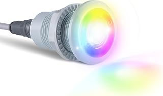 S.R. Smith Treo Micro LED Pool Accent Light FLED-TM-C-80: 12V 2W RGB Colors, 80ft Cord for Steps & Waterfalls