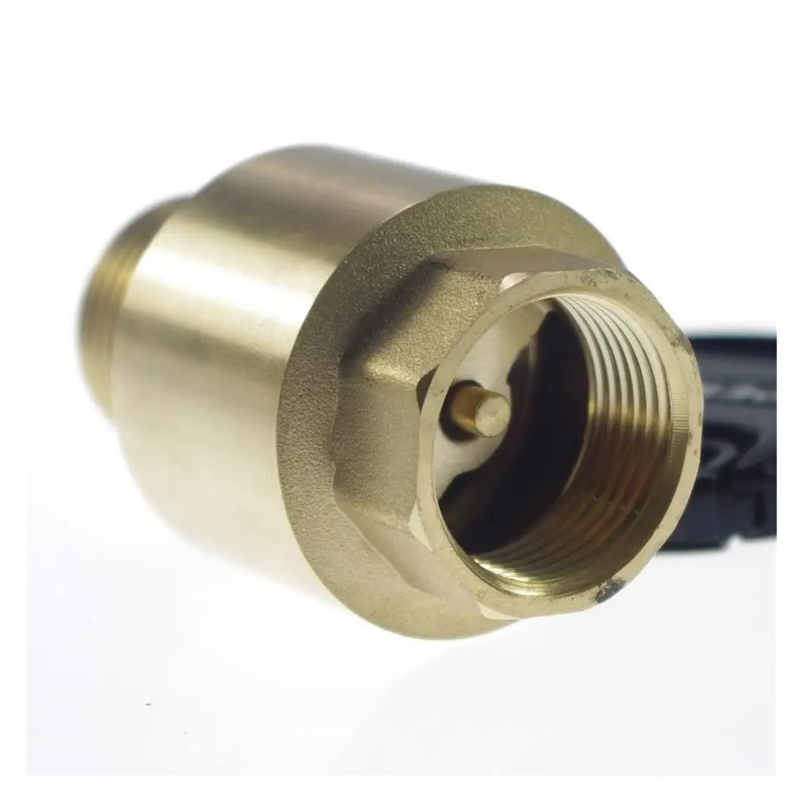 1 pz ottone 3/4 "femmina maschio BSPP filettato molla valvola di ritegno diritta verticale