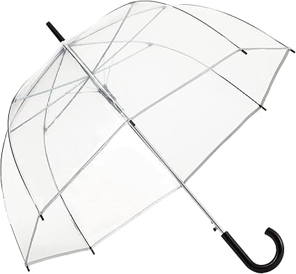 ShedRain Bubble Umbrella – See Through, Rain & Windproof Umbrella - Perfect for Weddings, Prom, Outdoor Events - Automatic Open