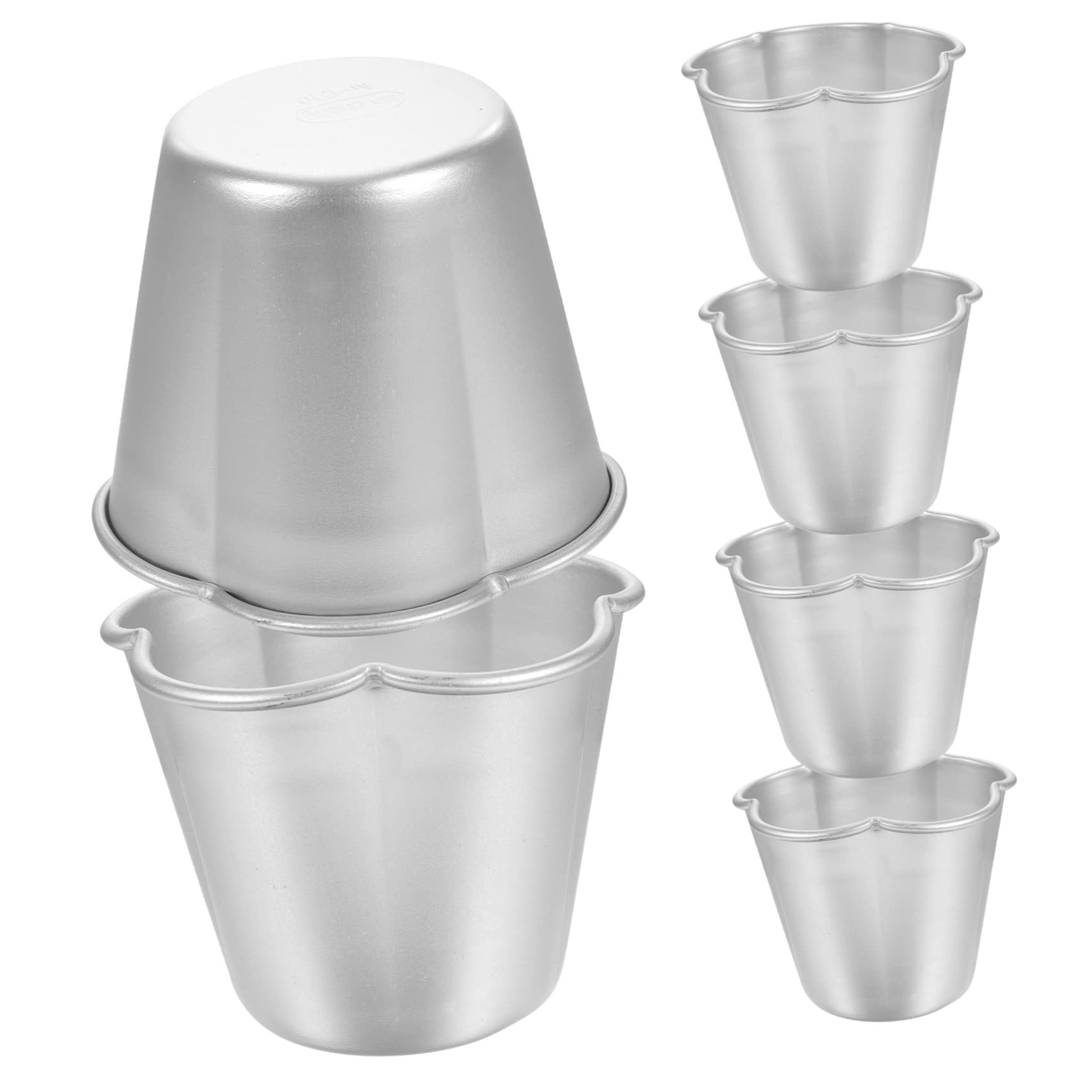 ABOOFAN 18pièces Moules à Pudding Réutilisables De Moules Antiadhésifs Pour Muffins Et Gâteaux Outil De Pâtisserie Pratique Pour Desserts Et Célébrations
