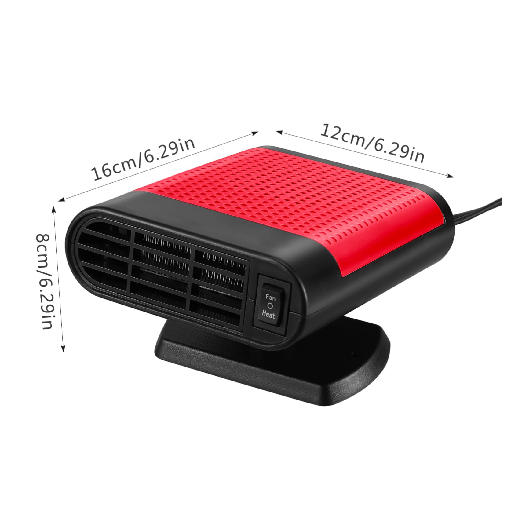 PLAFOPE Chauffage De Voiture 12 V Désembueur De Pare-brise Dégivreur Chauffage Automatique
