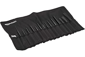 Amazon Basics 16-piece Chrome Vanadium Steel Punch and Chisel Set
