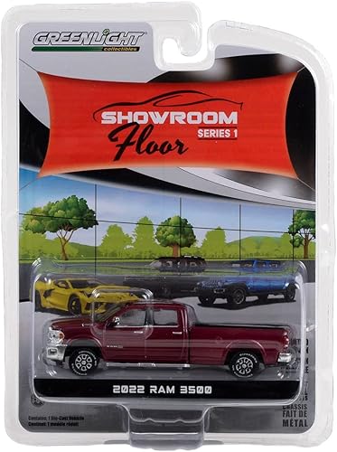 Greenlight 68010-B Showroom Floor Series 1 - Chevy Tahoe RST 2022 - Auburn Metallic 1:64 Escala fundida a presión