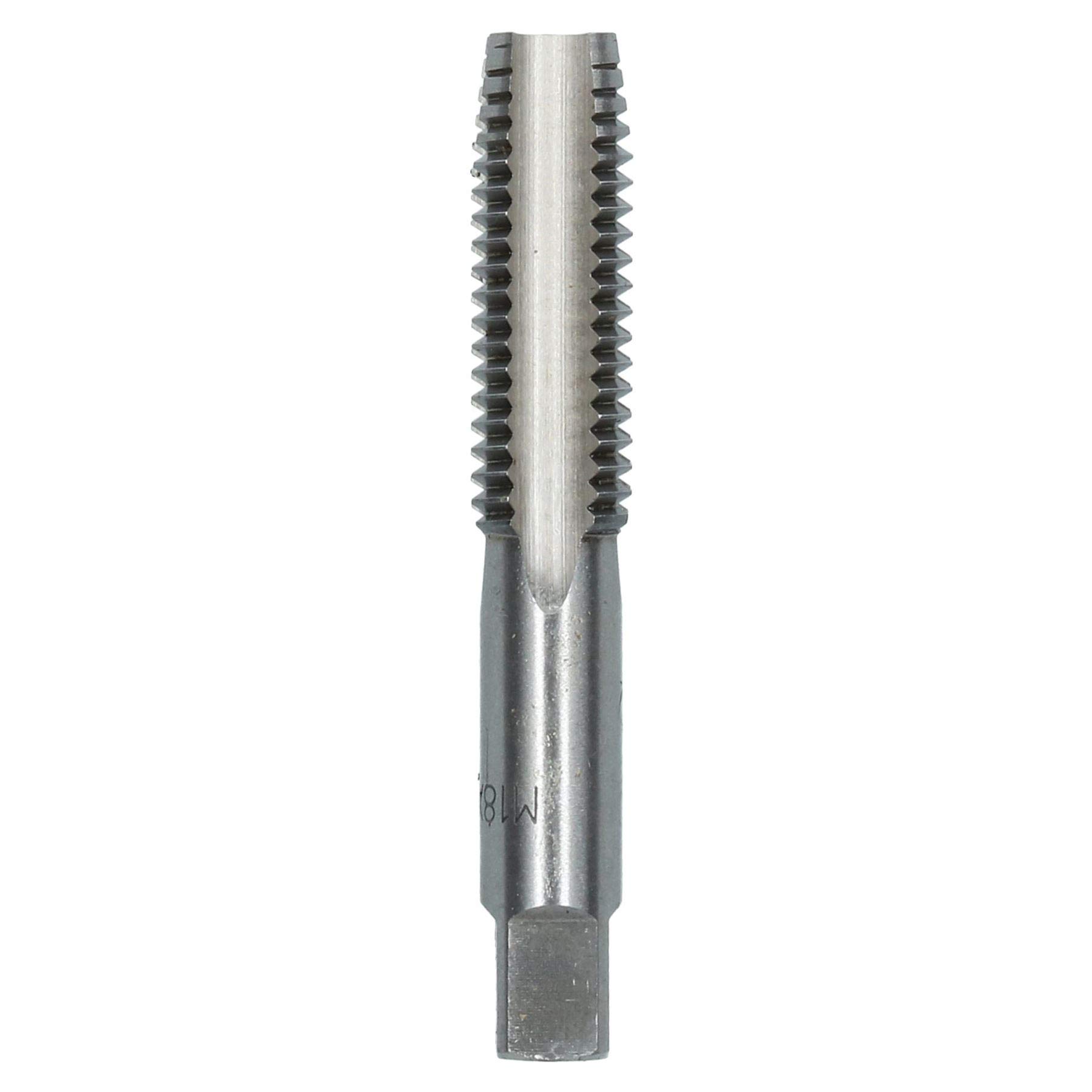 M18 x 2.5 Pitch Metric Taper First Tap Thread Cutter Cutting Repair Tungsten