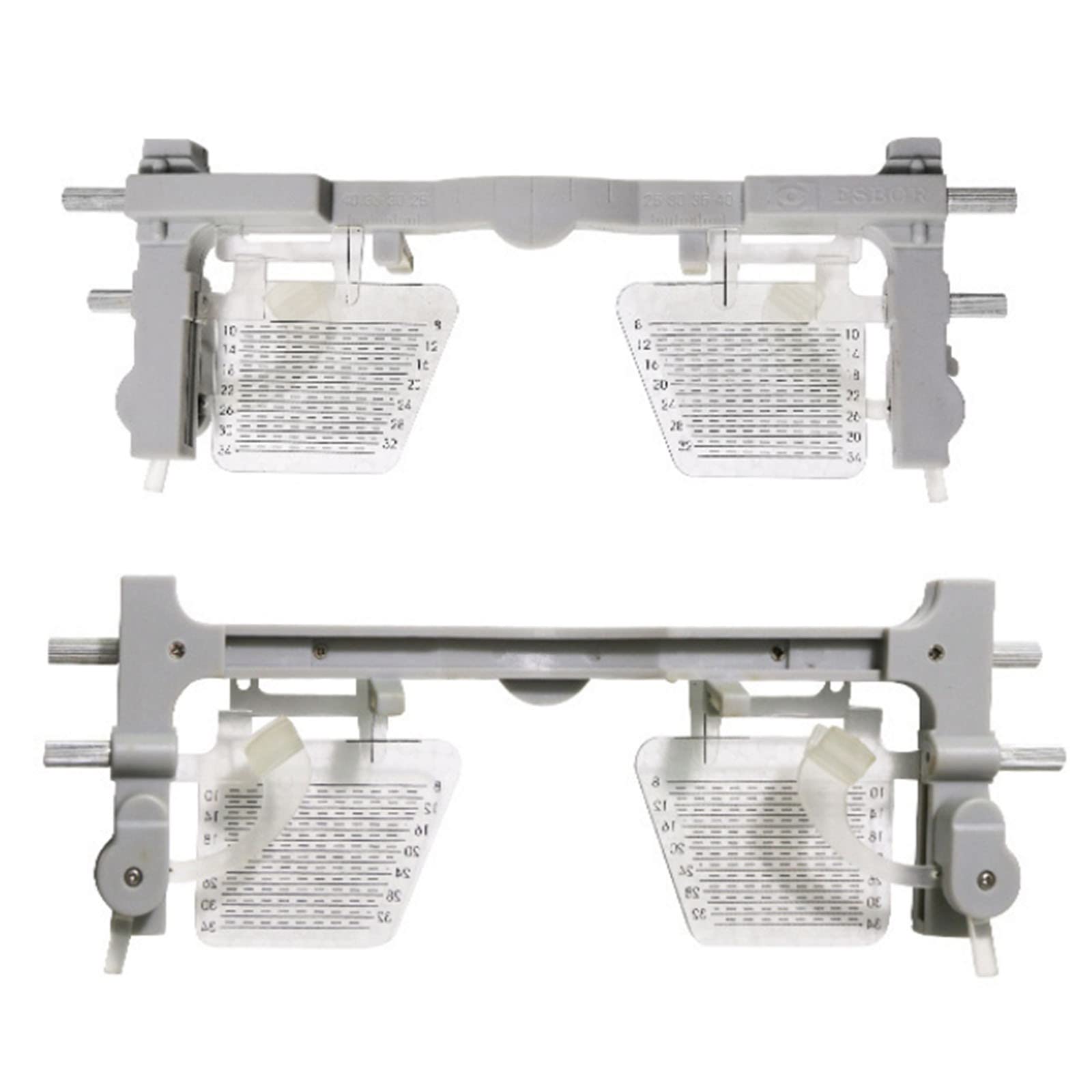 NICHOY Pupilómetro, medidor de PD óptico, Regla de medidor de Altura de pupila, Instrumento de Equipo de optometría de Gafas, medir la Altura de la pupila(Color:A)