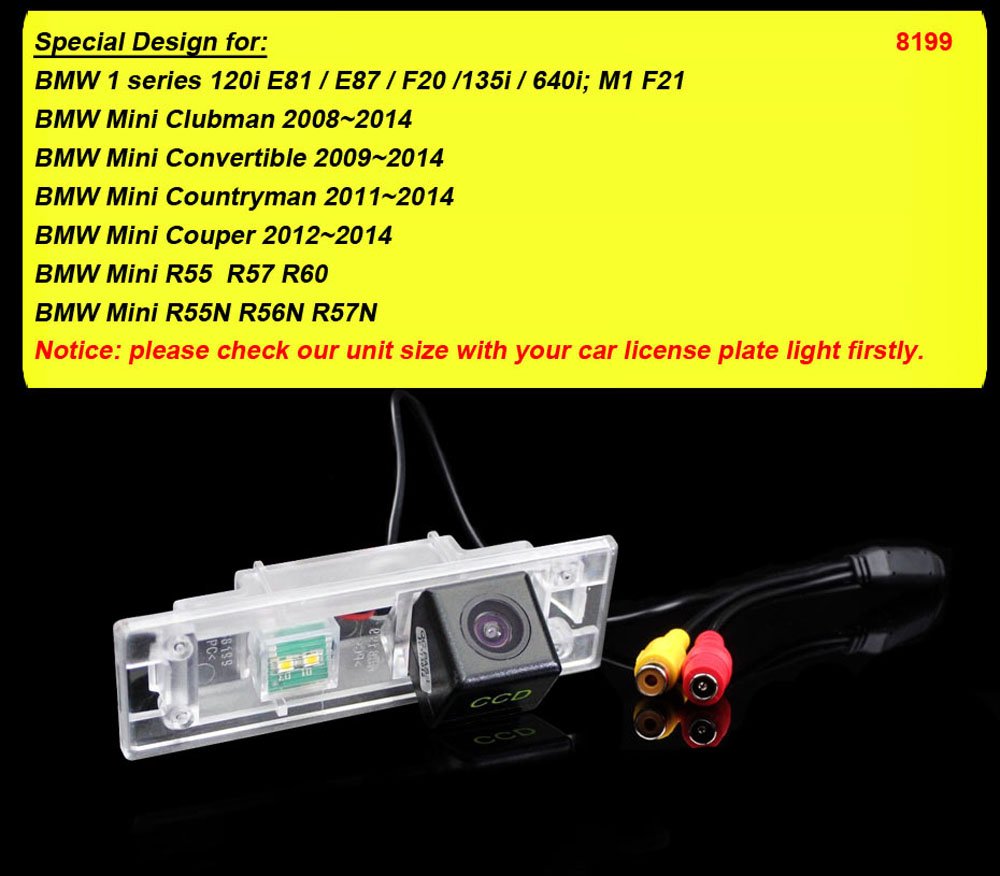 Rückfahrkamera Für BMW Mini Cooper S R50 R53 R60 R55N R56N E87N 120i E81/E87/F20