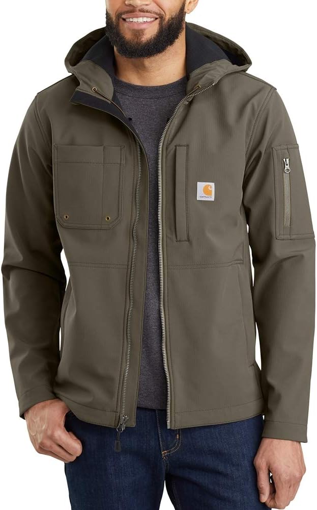 Carhartt ブラウン フード付きジャケット Carhartt ブラウン フード付きジャケットM