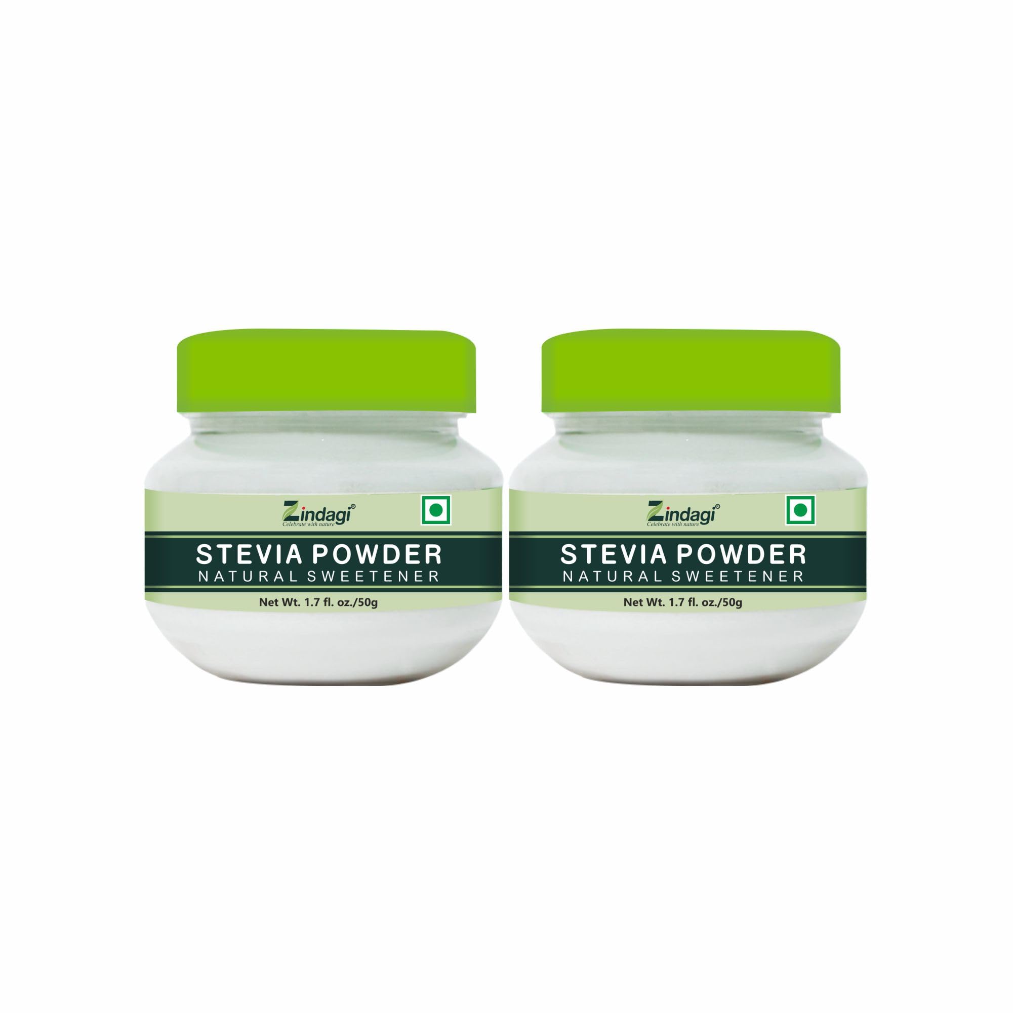 Zindagi Stevia Powder | Natural Stevia Powder Extract | Sugar Free Sugar | 100GM
