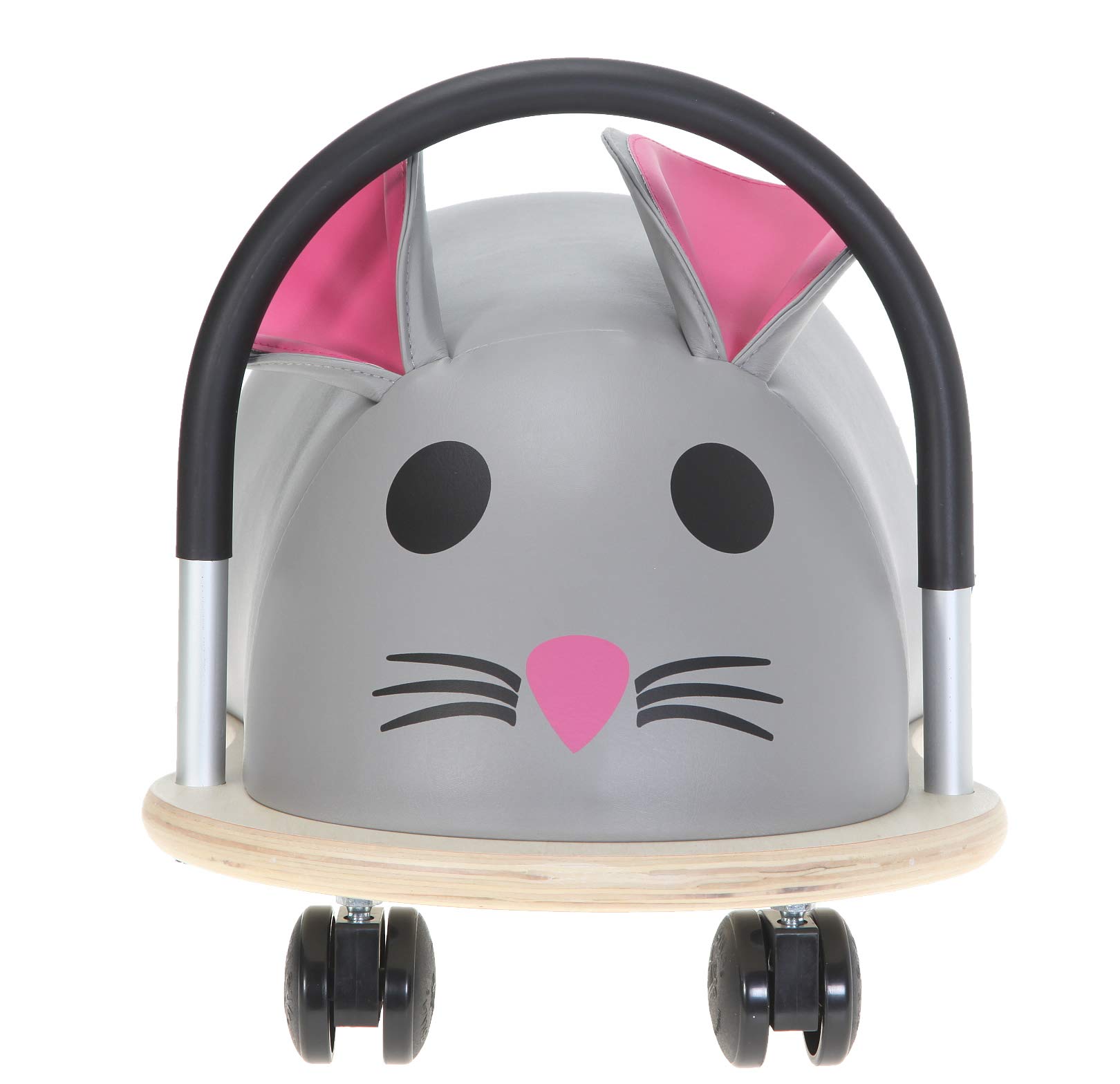 Wheely Bug Rutscher Kinderfahrzeug 3+ groß 51110 Maus +Eisbär | Rutschfahrzeug, Bürostuhlrollen Holzkorpus Indoor Rollen Kinder Oma Opa Grau