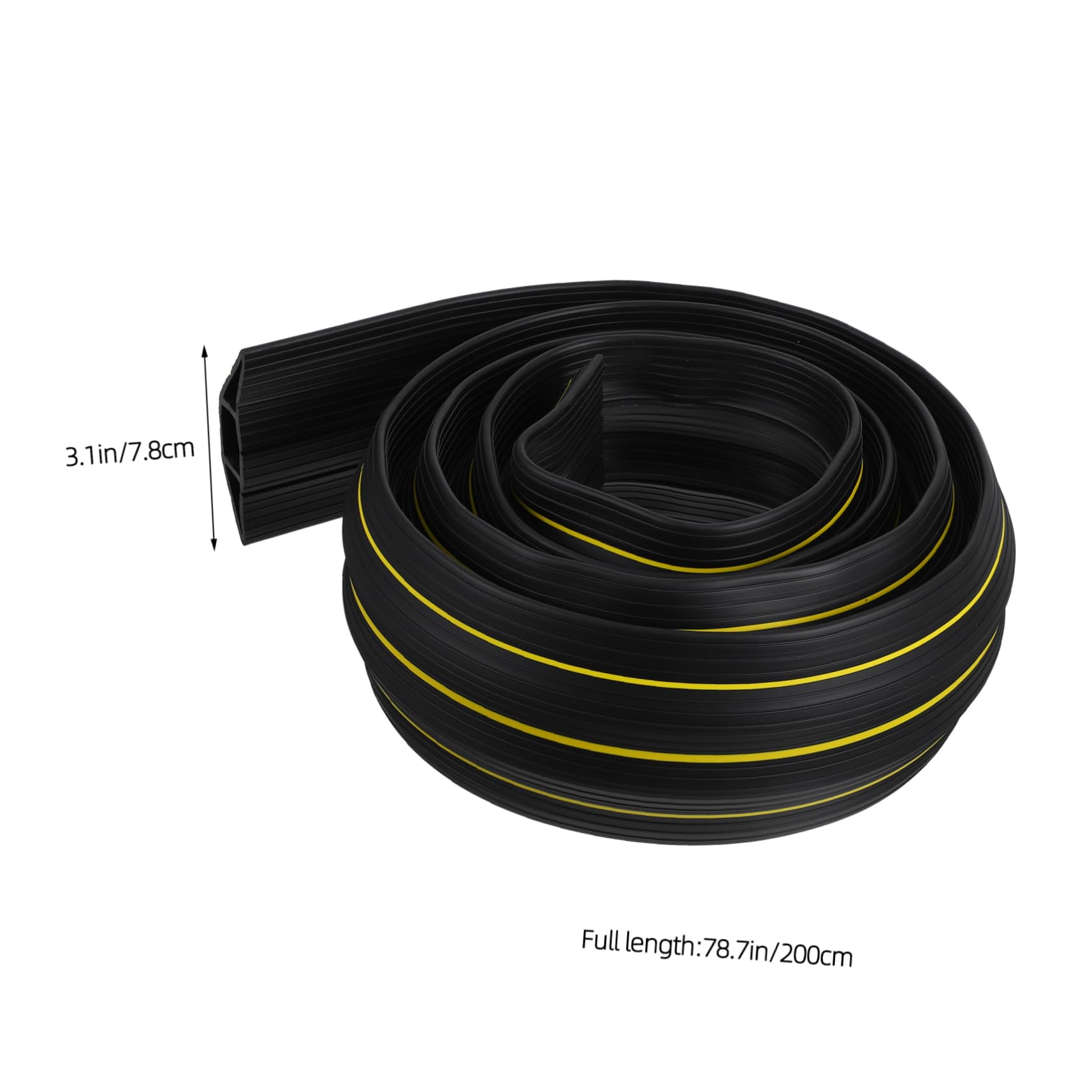 Balacoo Cable Hider Wall Mount Wire Cover Concealer for Hiding Cords Easy Installation for Tv Setup Prevents Tripping and Accidental Damage