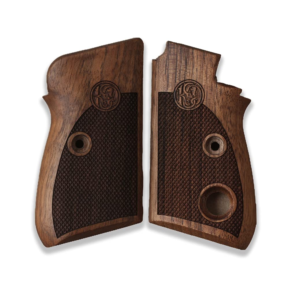 Manopole In Noce Per Beretta 70/71 - Impugnatura Pistola Artigianale