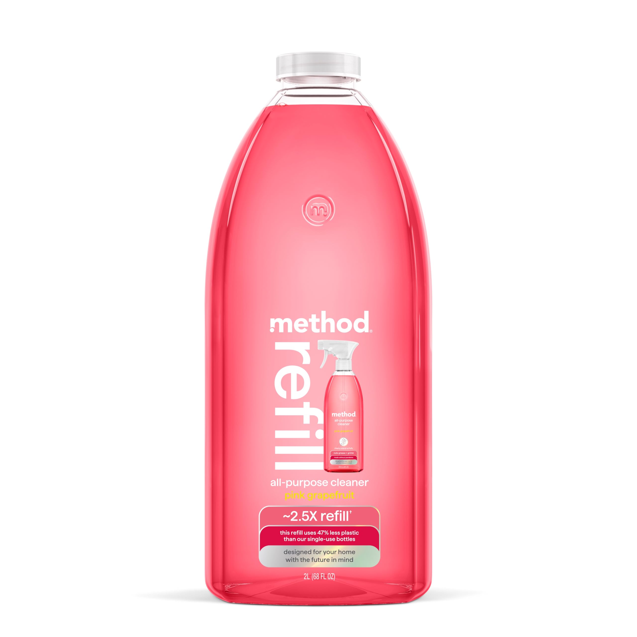 method All-Purpose Cleaner Refill, Pink Grapefruit, 68 fl oz