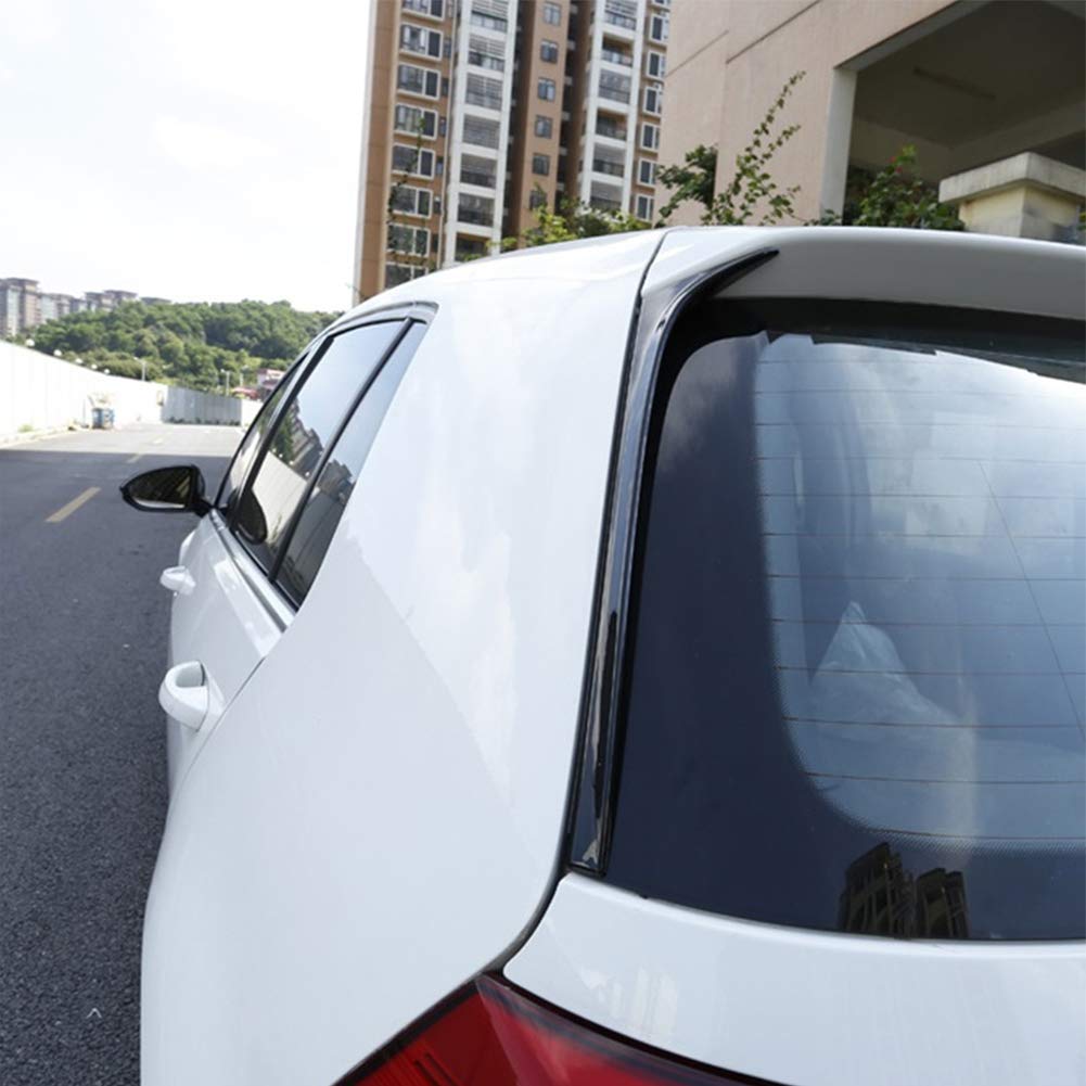 2pcs Arrière Arrière De Voiture Aile Latérale Spoiler ABS Aile Arrière Ajouter Accessoires De Voiture Extérieur Convient Pour Golf 7 14 19