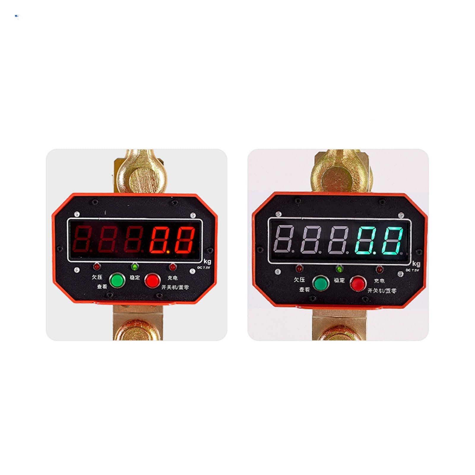 Bilancia digitale per gru, Bilancia Per Gru, Sollevamento Digitale, Display 5T, Guscio In Alluminio, Telecomando Senza Fili, Pesatura Industriale, Uso Commerciale,Fattoria, Pesca, Pesce,
