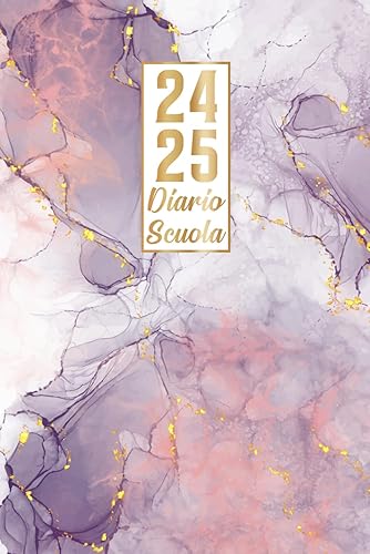 Diario Scuola 2024 2025: da settembre 2024 a luglio 2025 per studenti di scuola elementari medie e superiori.