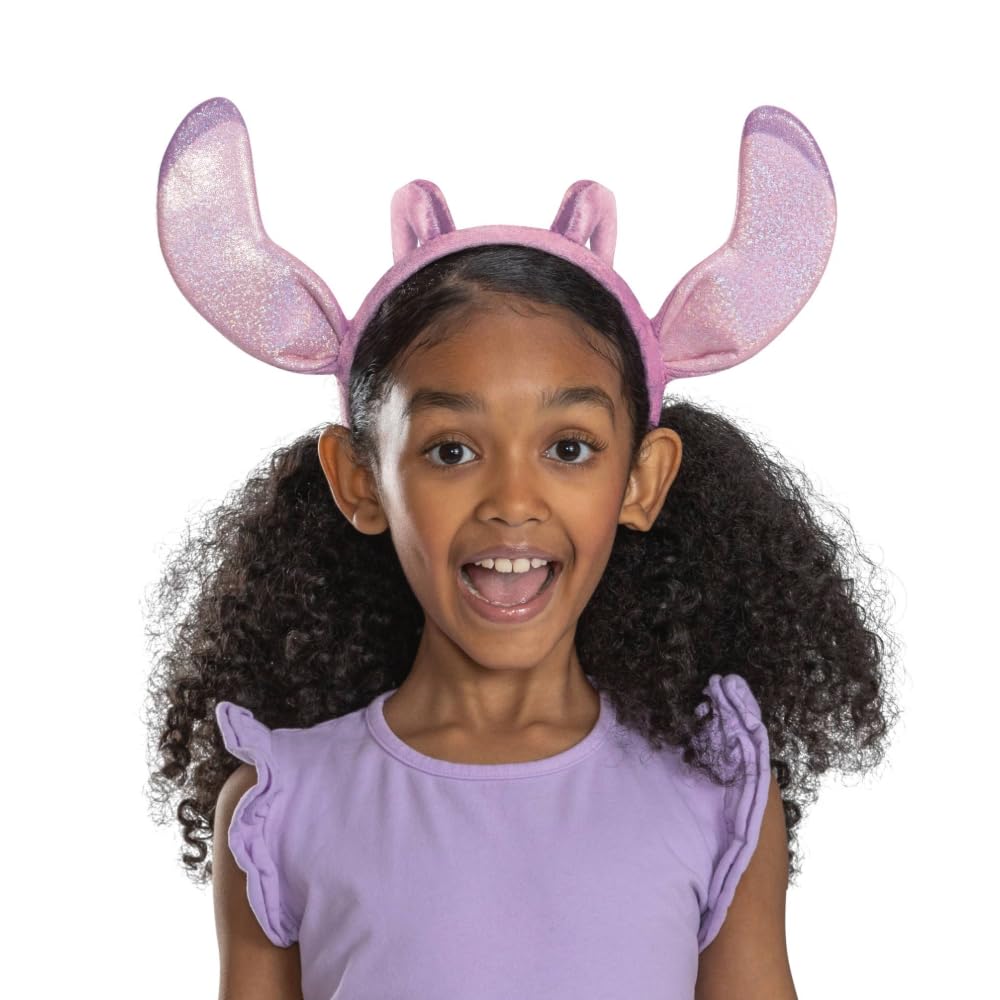 Disney Lilo & Stitch Angel Ears Headband for Kids Official Disney by Disguise, Inspired by Stitch Movie