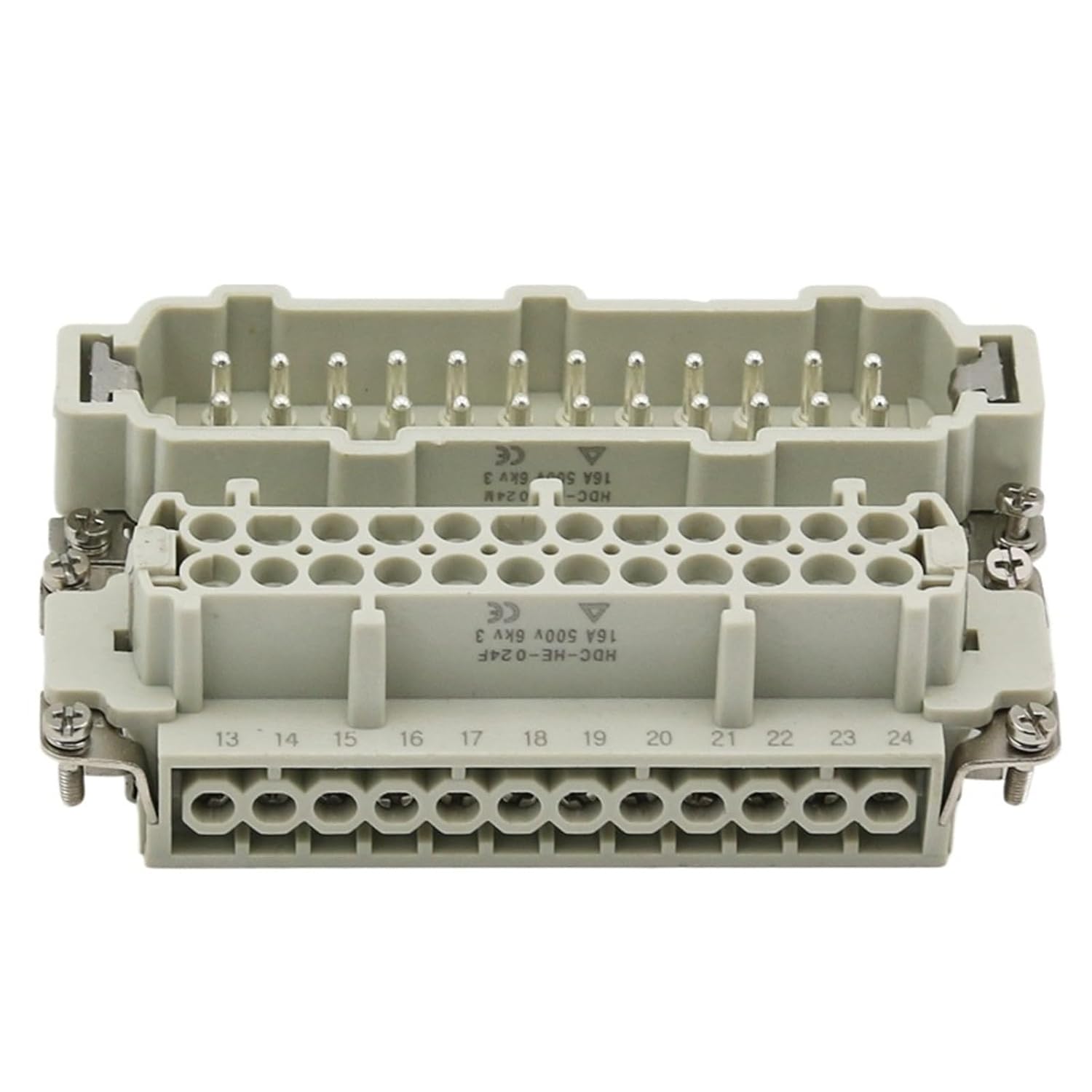 24 Core Heavy Duty Connector HDC-HE-24 The Male and The Female 16A500V(Female Connector)