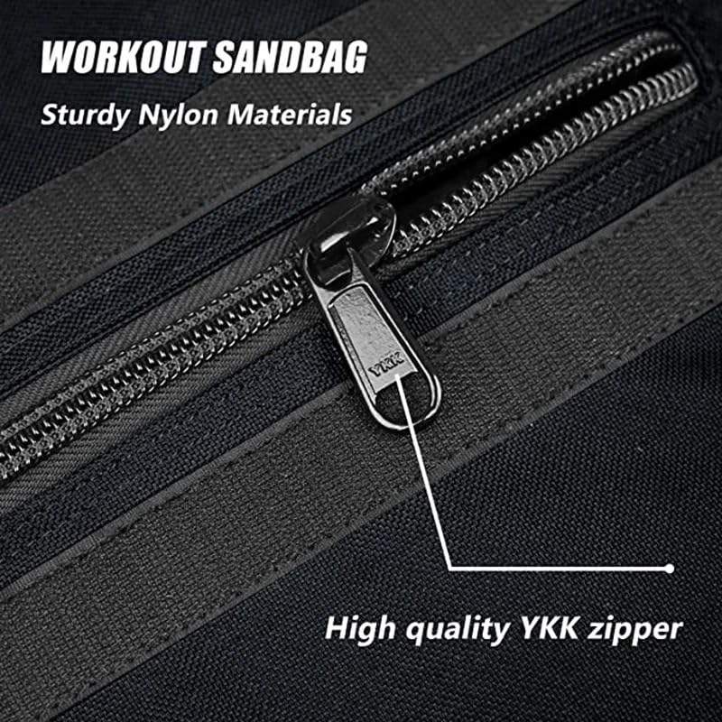 Sport Sandbag, Power Bag Sacchi di Sabbia da Allenamento Regolabili for allenamenti Pesanti 50LB-250LB Pesi Fitness Boxe Sollevamento Fitness