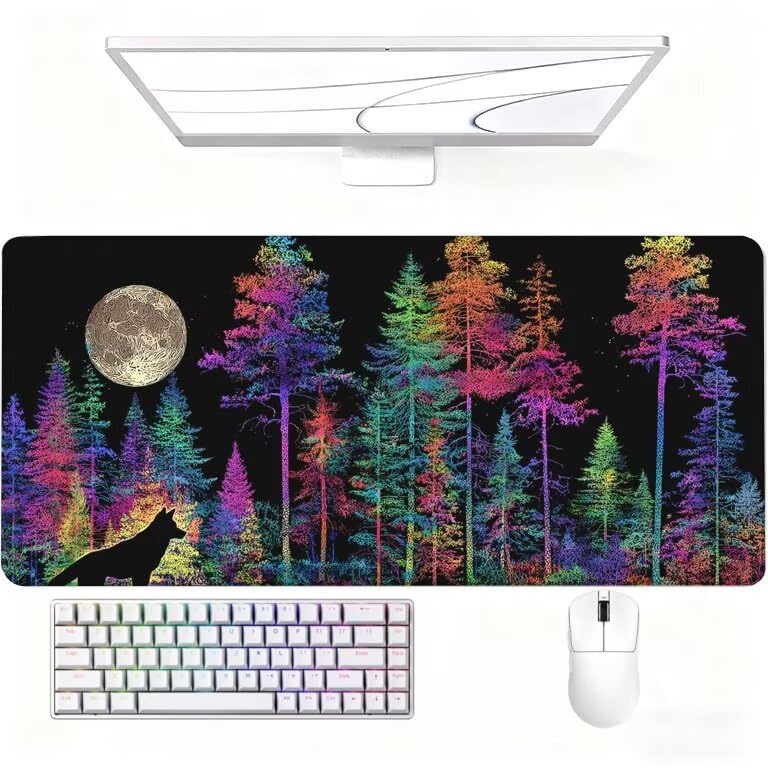 Podkładka pod mysz do gier czarna duża podkładka pod mysz 1200 x 600 x 3 mm podkładka pod mysz gładka powierzchnia z antypoślizgową gumową podstawą pod ręką biurko akcesoria do gier dla graczy w domu
