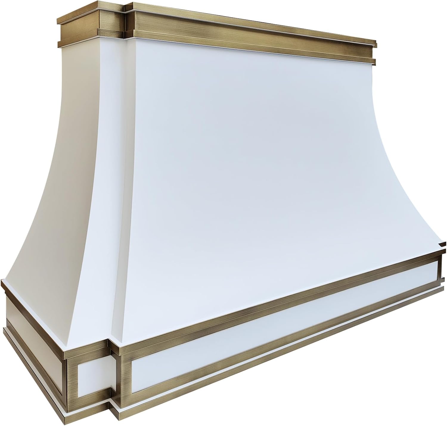 SINDA Stainless Steel Range Hood, Hand-Crafted with a High CFM Vent Motor, Includes SUS 304 Liner and Baffle Filter, 61"W x 37.5"H x 23"D, Wall Mount, In Stock