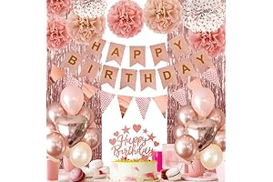 Party Perfect: Rose Gold Birthday Extravaganza