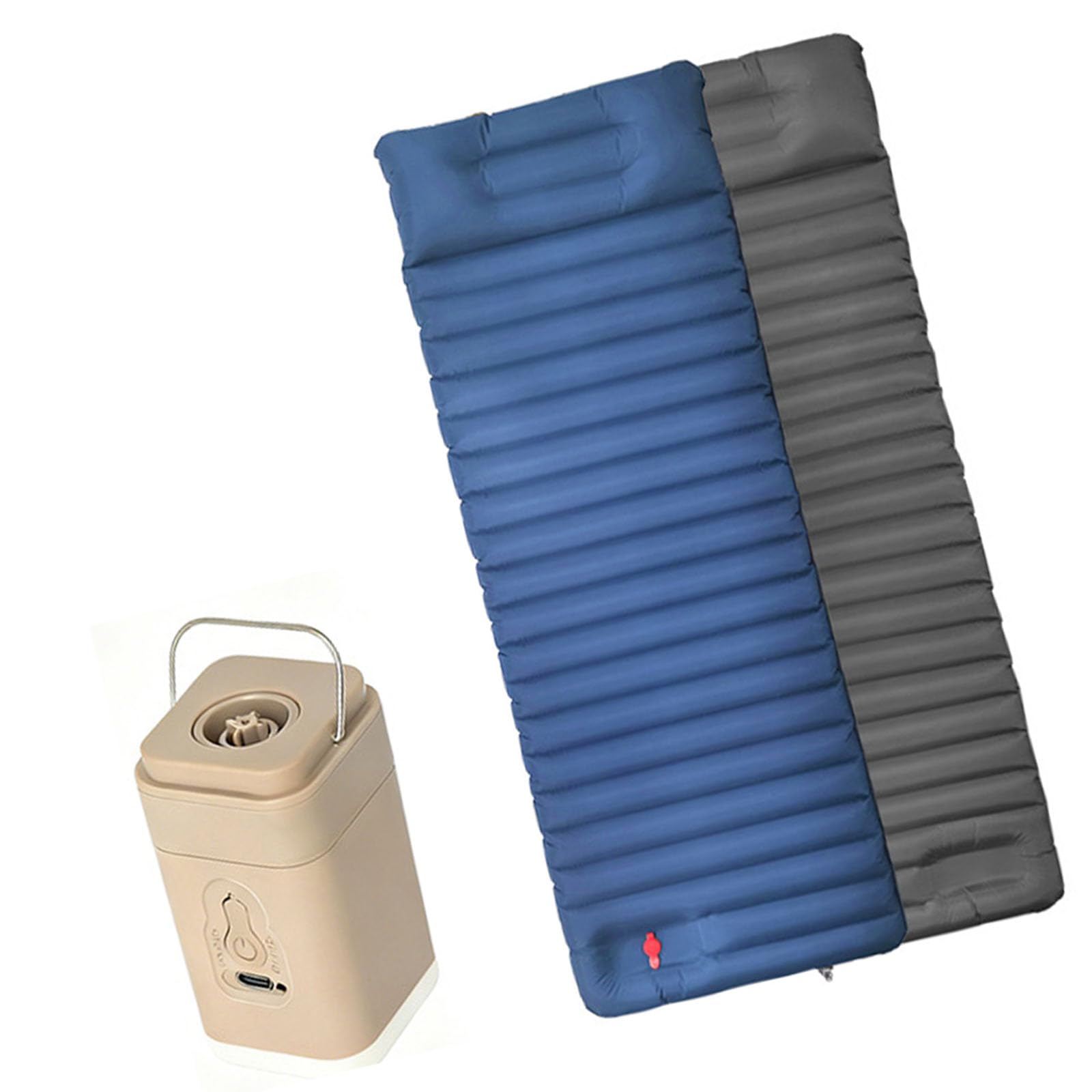 Lit temporaire gonflable compact pour accueillir vos proches ou partir en camping en famille