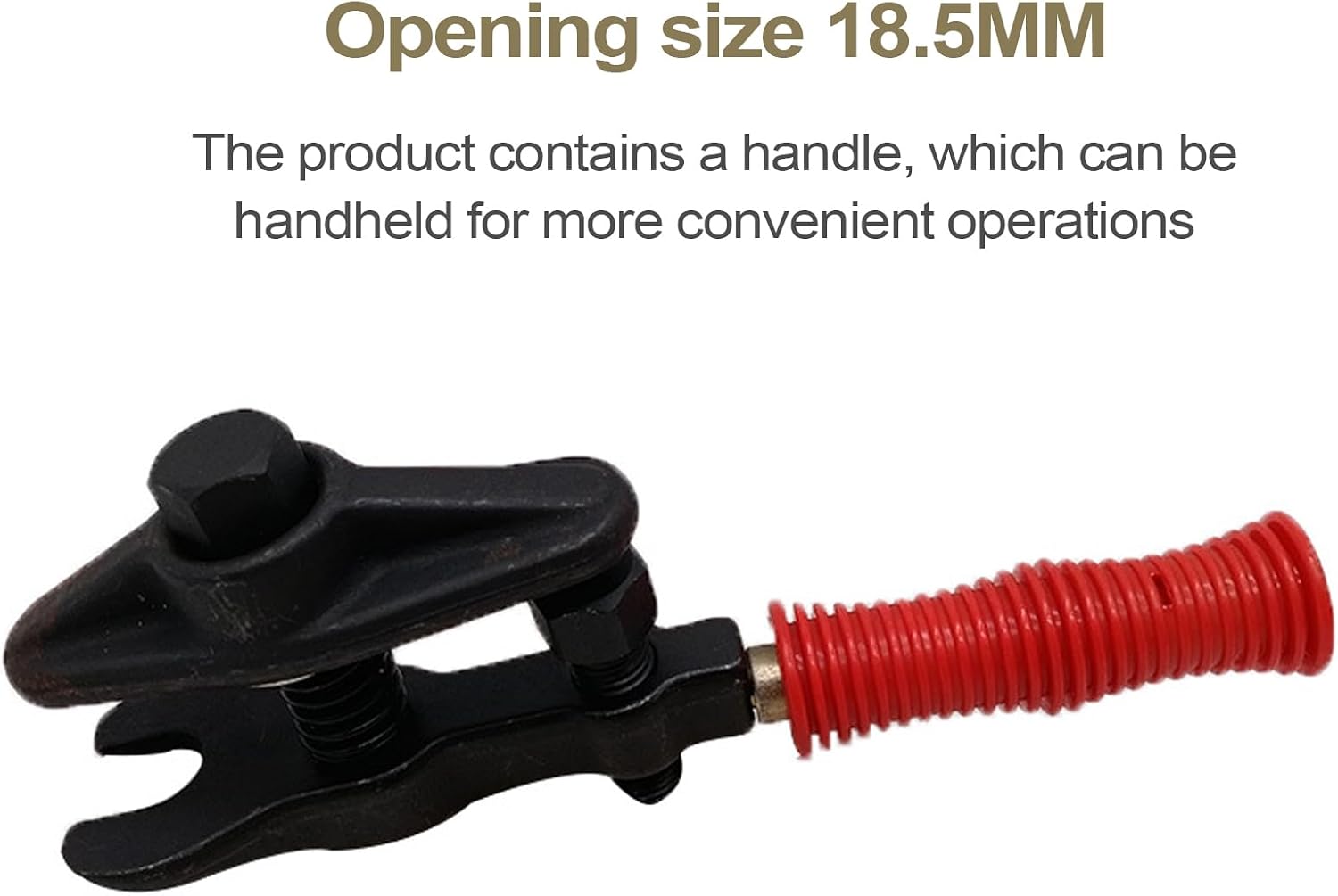 Ball Joint Separator, Automotive Press Removal Kit, 22mm Control Arm Tool for Vehicles, Carbon Steel Fork Clamp Head, Garage Service Equipment with Fit, Suspension Repair Tool for Shop Use