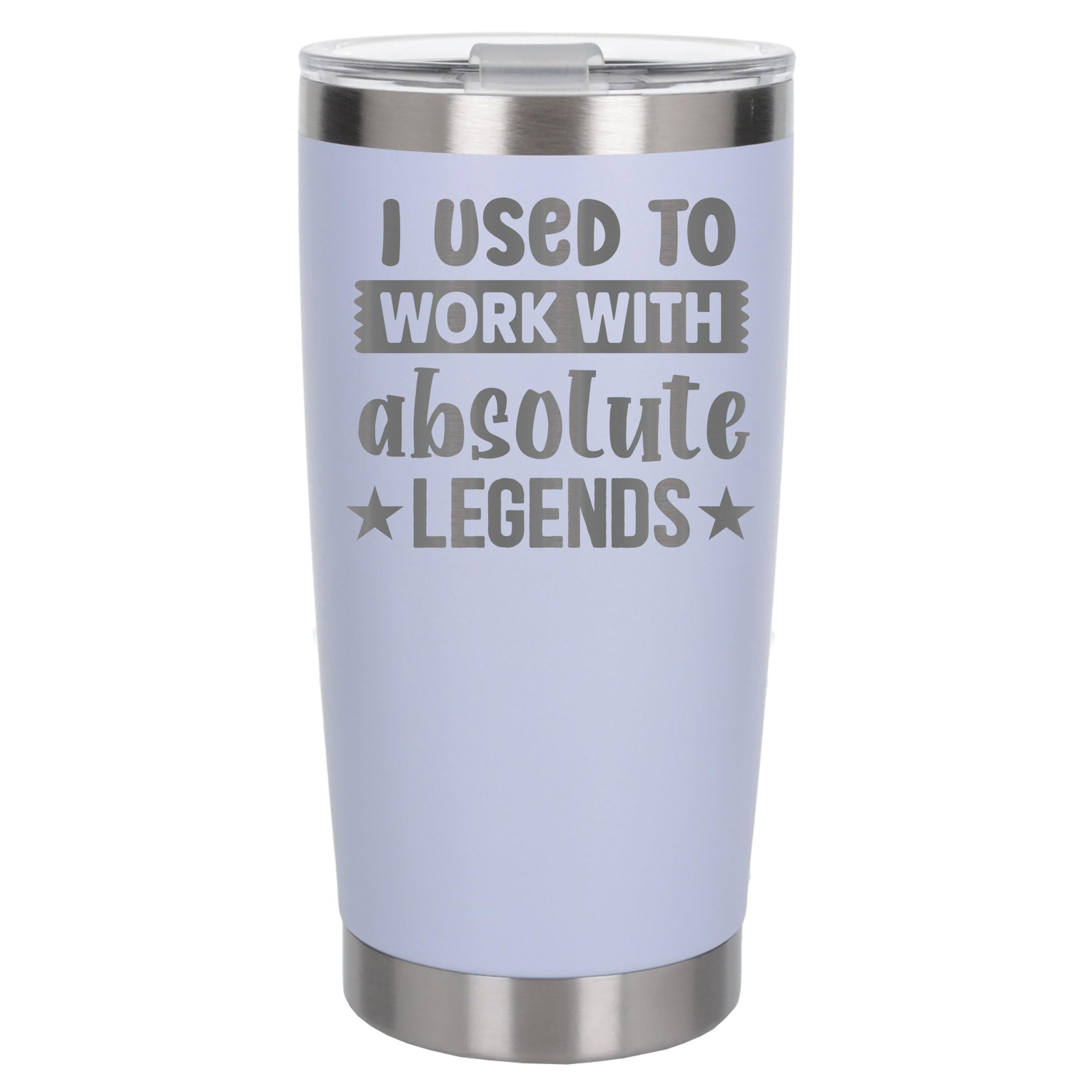 Always Looking Good I Used to Work with Absolute Legends Engraved Insulated Travel Mug Going Away Gift for Coworkers New Job White Thermal Coffee Flask Travel Mugs with Lids
