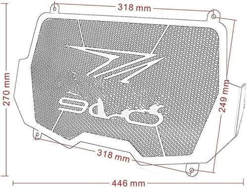 Miniatura 6 de Radiator Grille Guard Z900 2017-2022 Motorcycle Accessories Radiator Grille Guard Cover Protector for Ka&wasaki Z900 Z 900 ABS 2017 2018 2019 2020