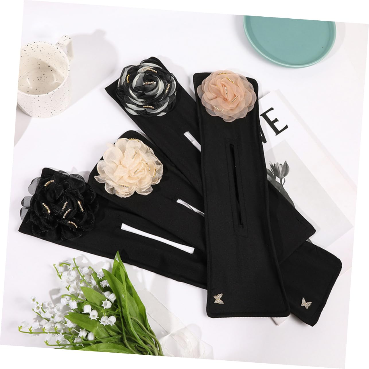 FOMIYES 12stücke Blumen Haarknoten Maker Große Blumenform Für Hochsteckfrisuren Haarstyling-tool Für Reisen Partys Und Sportaktivitäten Dekorativ Und Praktisch